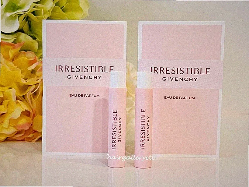 2 GIVENCHY Irresistible EDP Sampler Perfume Spray 1 ml NEW & FRESH