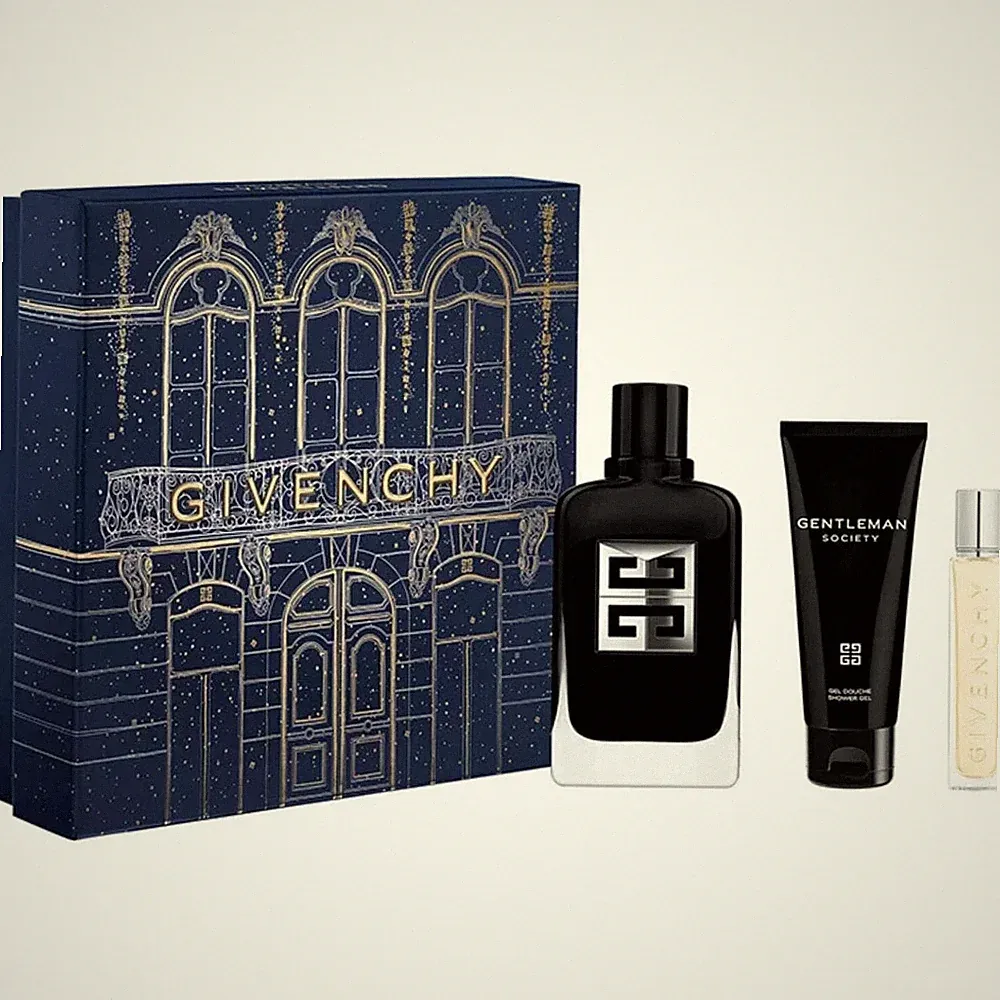 GENTLEMAN SOCIETY by GIVENCHY PERFUME 3-PCS GIFT SET FOR MEN