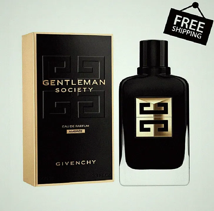 Givenchy Gentleman Society Ambree cologne Eau de Parfum Spray 3.3 oz New &Sealed