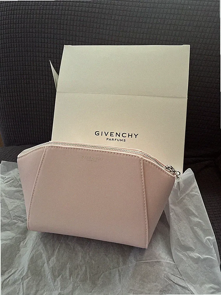 Givenchy Parfums My Pink Look Pouch Travel Bag Makeup Cosmetic Case New F/Ship...