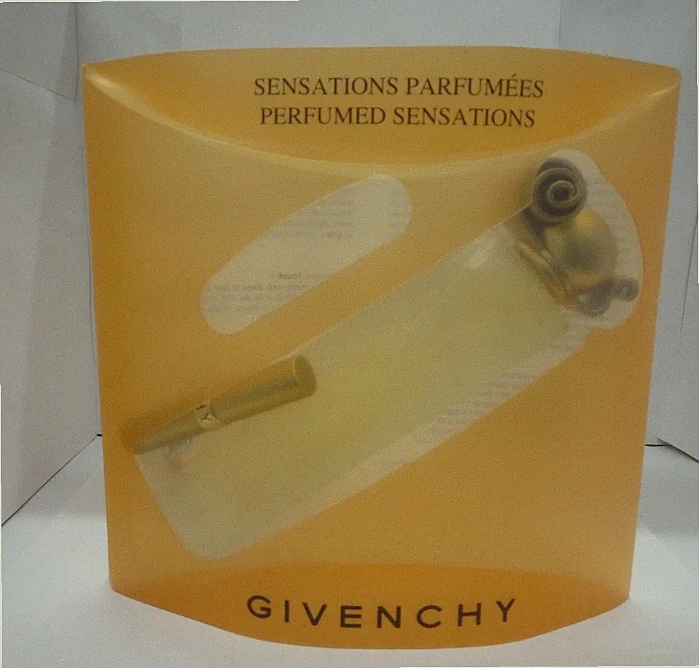 GIVENCHY PERFUMED SENSATIONS: ORGANZA PERFUMED MIST+PERFUMED SOLID GEL READ DES