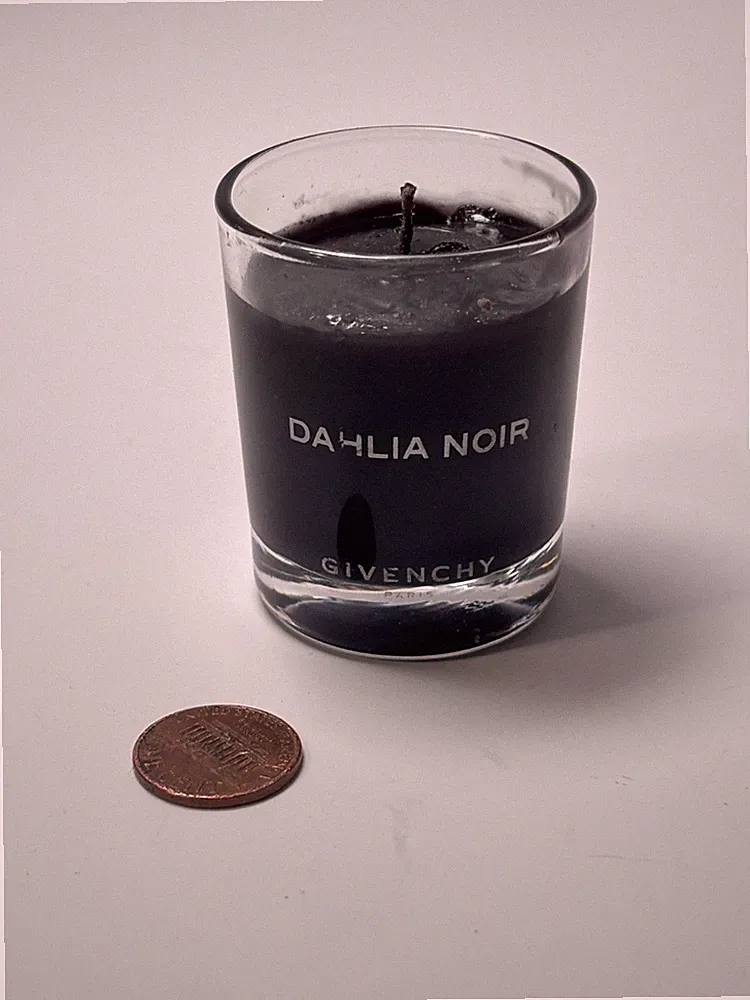 RARE New Givenchy Paris Dahlia Noir Scented Perfumed Candle MINI Votive